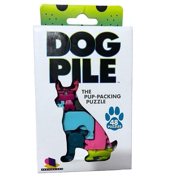 Puzzle / Game DOG PILE by BRAINWRIGHT - Picture 1 of 5
